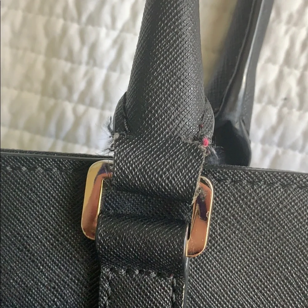 Kate Spade Johanna black Wesley Place suede tote - Picture 10 of 11